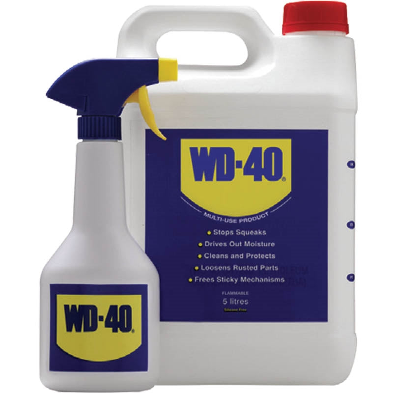 WD40 MultiUse Λιπαντικό Πολλαπλών Χρήσεων 5Ltr και Ψεκαστήρας