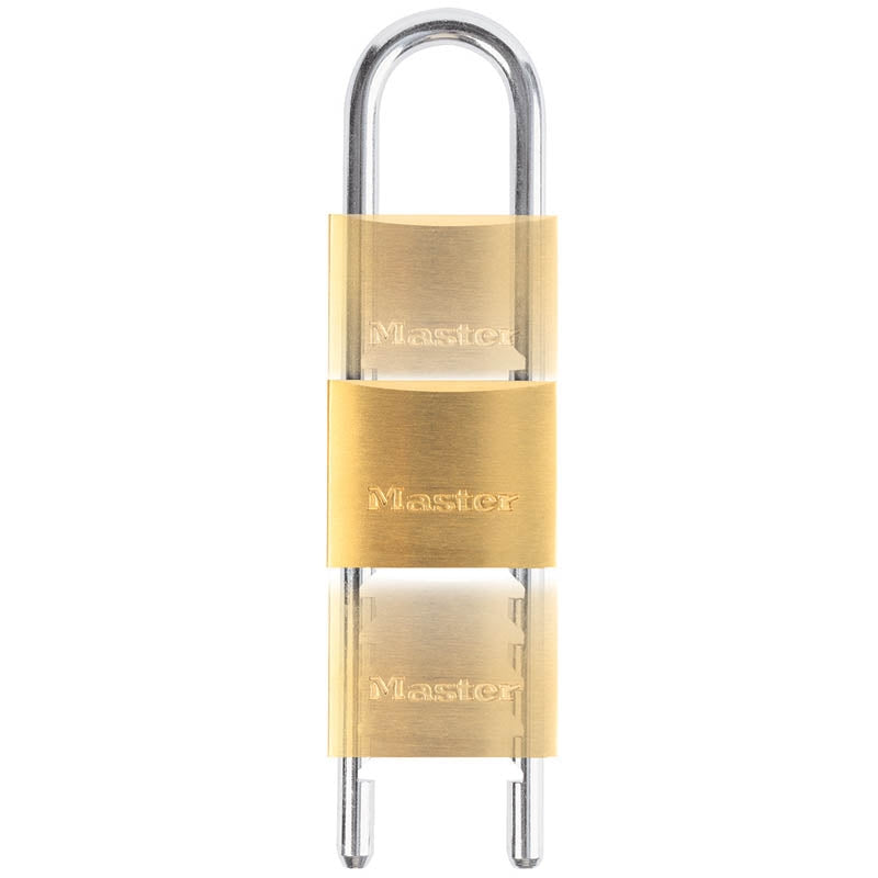 Master Lock 1950EURD Λουκέτο Ορειχάλκινο 50mm Με Ρυθμιζόμενο Λαιμό