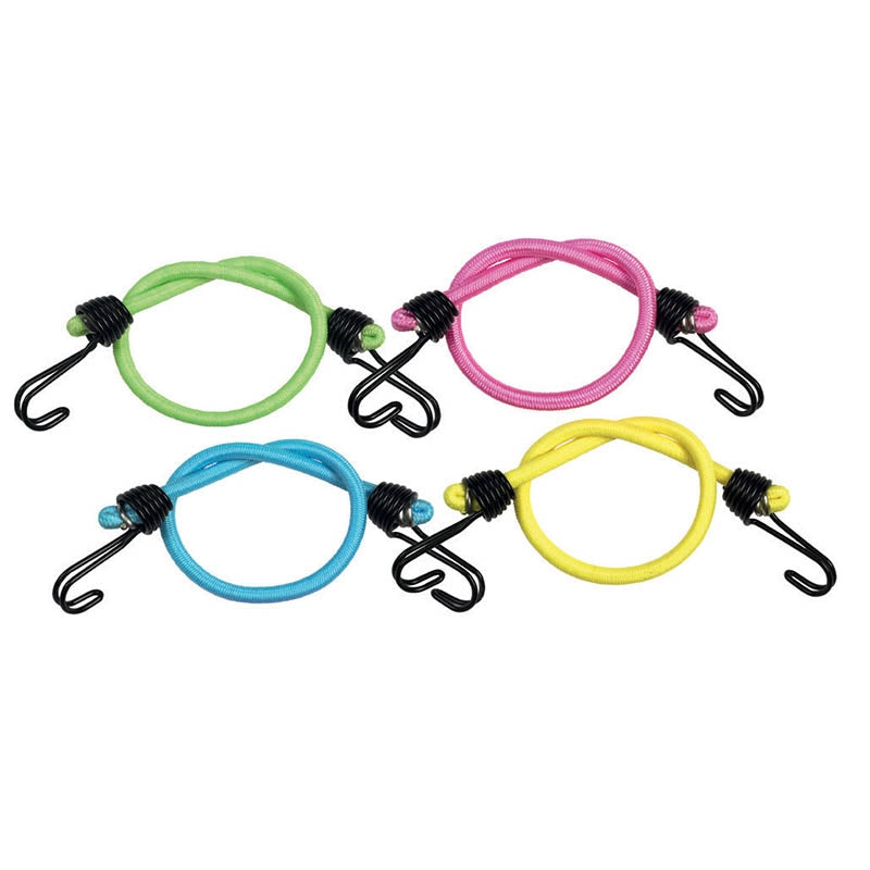 Master Lock 3018EURDAT Χταπόδια Mini Με Διπλό Γάντζο 4mm x 25cm Σετ 4 Τεμ