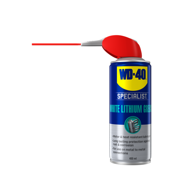WD40 Specialist High Performance White Lithium Grease Spray Γράσο Λιθίου 400ml