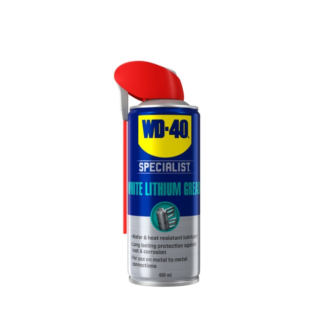 WD40 Specialist High Performance White Lithium Grease Spray Γράσο Λιθίου 400ml