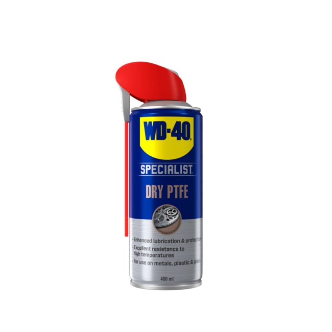 WD40 Specialist Anti Friction Dry PTFE Lubricant Spray Ξηρού Τεφλόν 400ml