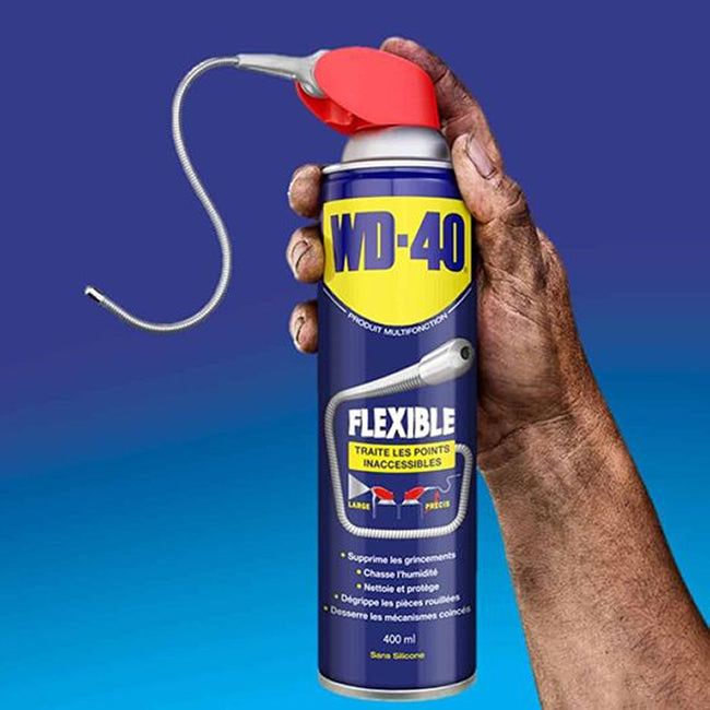 WD40 Flexible MultiUse Λιπαντικό Πολλαπλών Χρήσεων 600ml Με Εύκαμπτο Ρύγχος