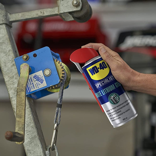 WD40 Specialist High Performance White Lithium Grease Spray Γράσο Λιθίου 400ml