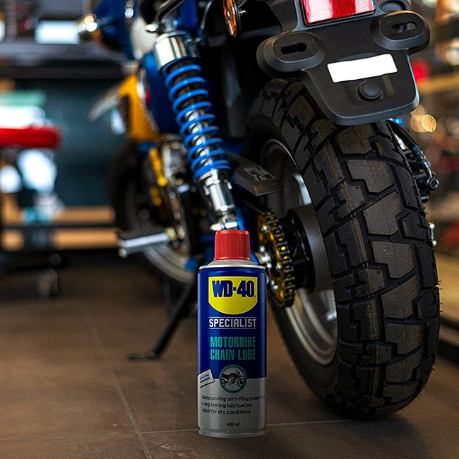 WD40 Specialist Motorbike Chain Lube Λιπαντικό Αλυσίδας Μοτοσυκλέτας 400ml