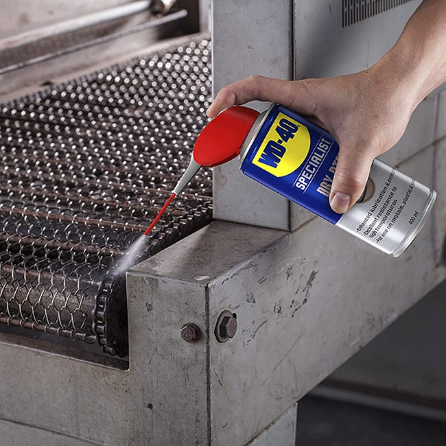 WD40 Specialist Anti Friction Dry PTFE Lubricant Spray Ξηρού Τεφλόν 400ml