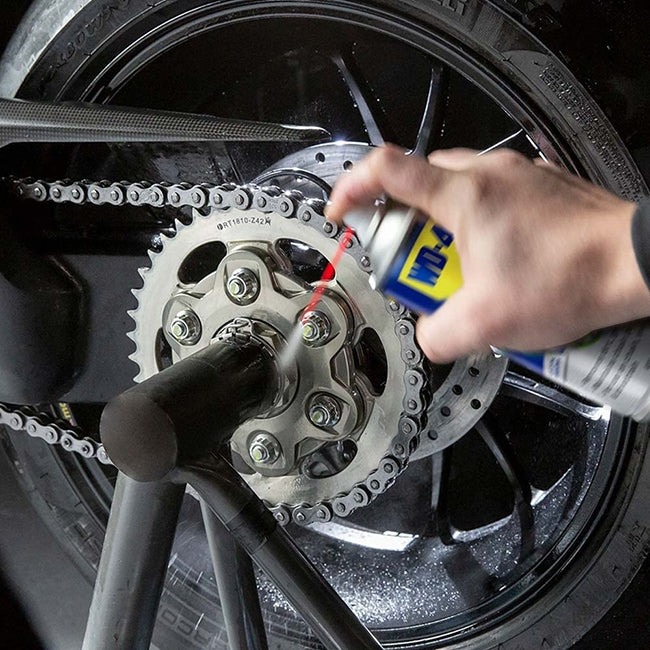 WD40 Specialist Motorbike Chain Cleaner Καθαριστικό Αλυσίδας Μοτοσυκλέτας 400ml