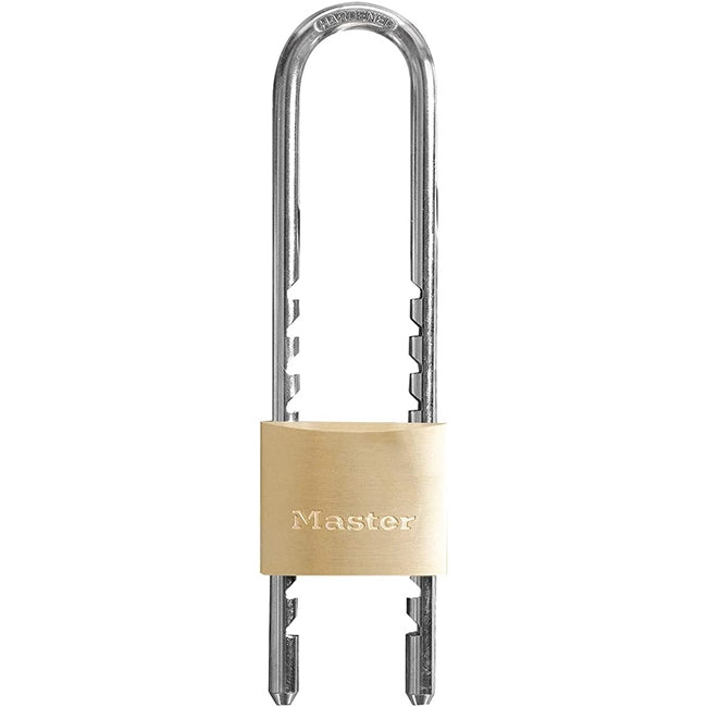 Master Lock 1950EURD Λουκέτο Ορειχάλκινο 50mm Με Ρυθμιζόμενο Λαιμό