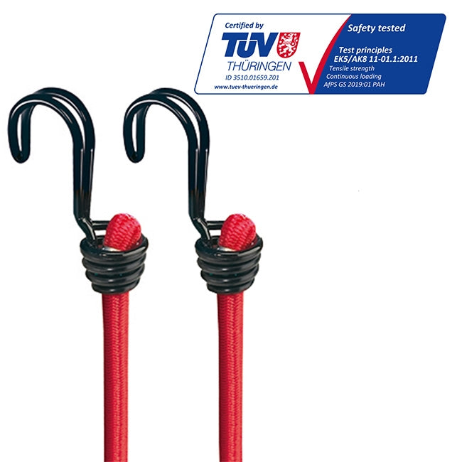 Master Lock 3020EURDAT Χταπόδι Ελαστικό Με Γάντζο 8mm x 60cm Σετ 2 Τεμ