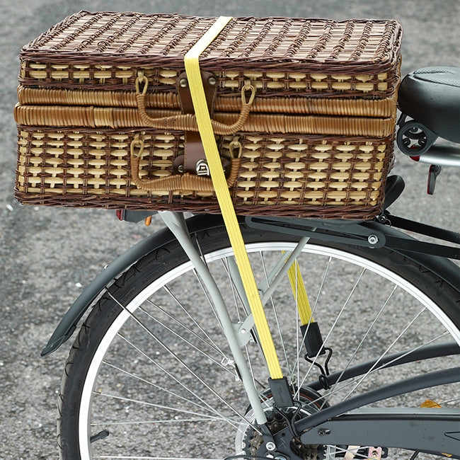 Master Lock 3226EURDAT Χταπόδι Επίπεδο 2 Άκρων Με Διπλό Γάντζο 18mm x 100cm Κίτρινο