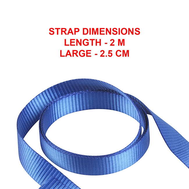 Master Lock 4368EURDAT Master Eco Ιμάντας Πρόσδεσης Φορτίου Με Πόρπη Ασφαλείας Γάντζο 2m x 25mm Σετ 2 Τεμ