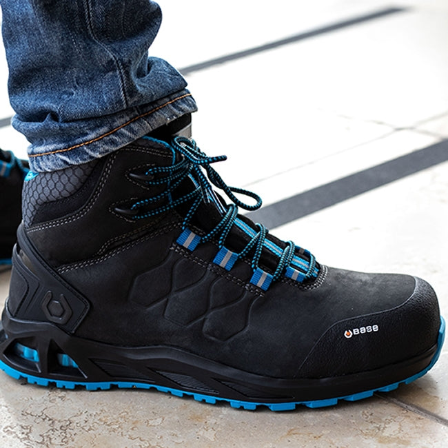 Base K-Road Top S3 HRO HI CI SRC Παπούτσια Ασφαλείας Ημιμποτάκια Με Προστασία