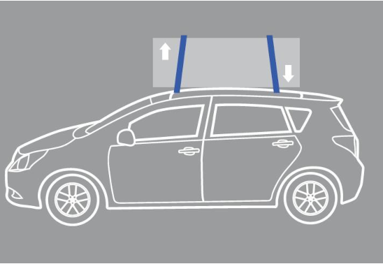 Master Lock 4366EURDAT Ιμάντας Πρόσδεσης Φορτίου Με Καστάνια & Ατσάλινους Γάντζους 5m x 25mm Μπλε