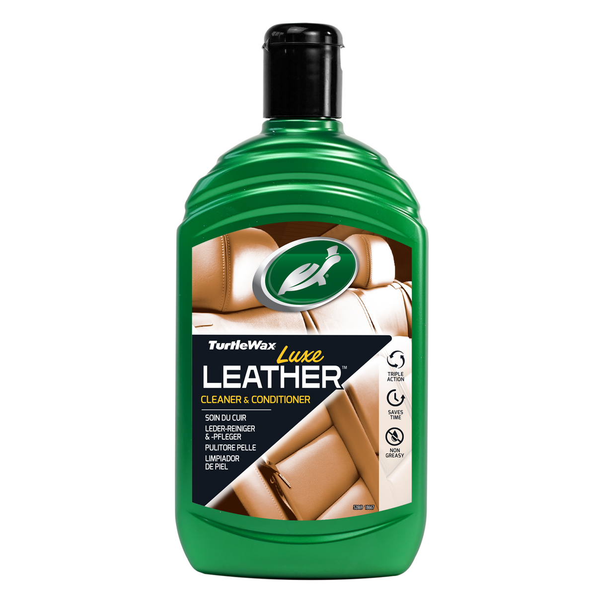 Turtle Wax Luxe Leather Cleaner & Conditioner FG7631 Καθαριστικό Μαλακτικό Δέρματος 500ml
