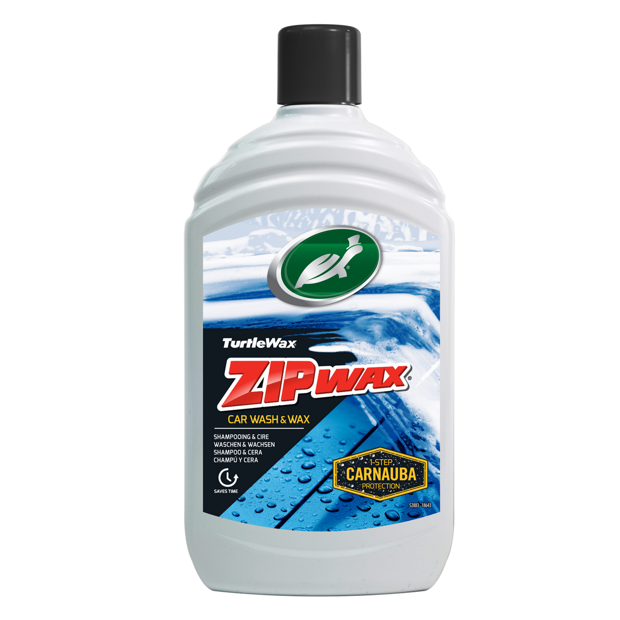 Turtle Wax Zip Wax Σαμπουάν Με Κερί Συμπυκωμένο 500ml