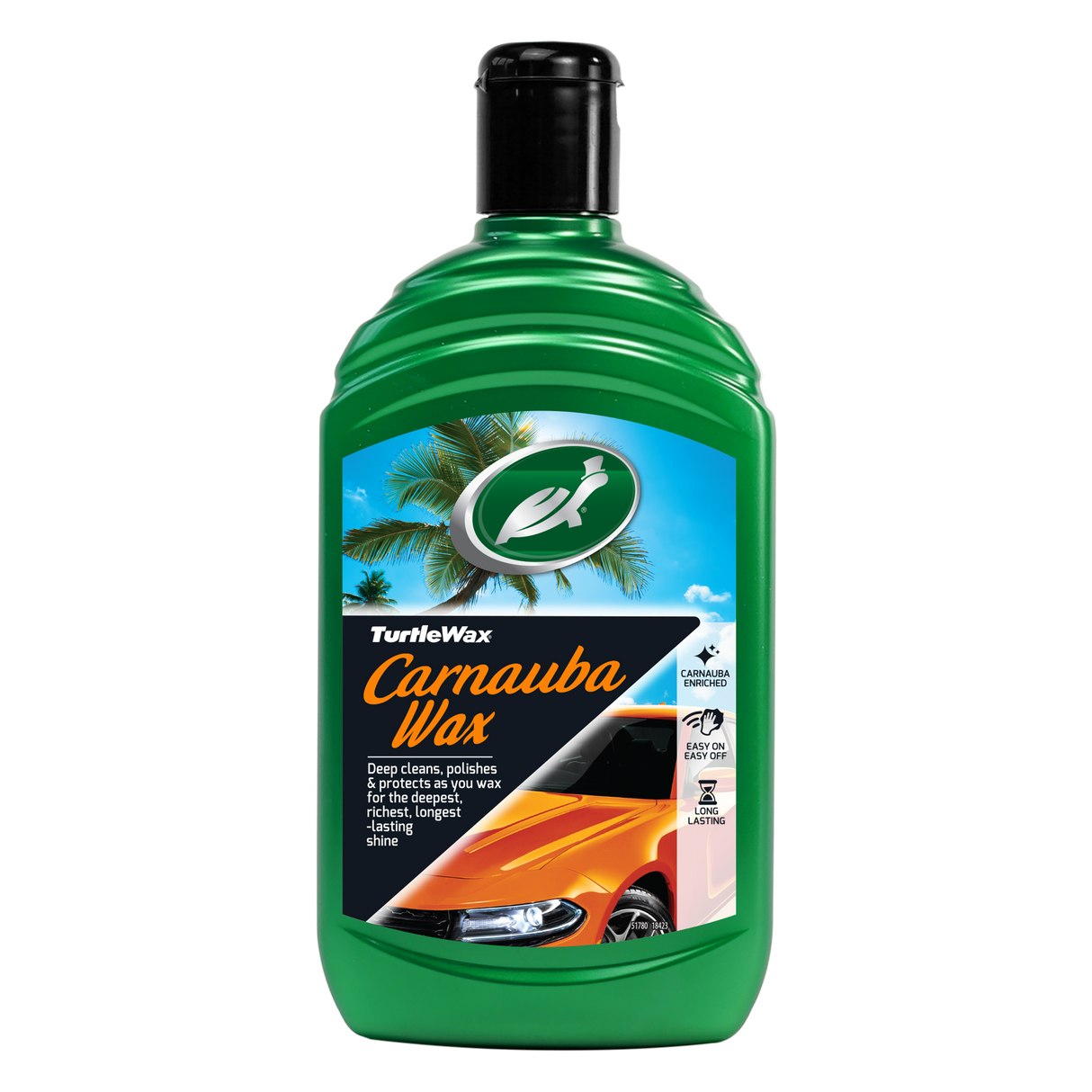 Turtle Wax Carnauba Car Wax FG7618 Υγρό Κερί Γυαλίσματος 500ml