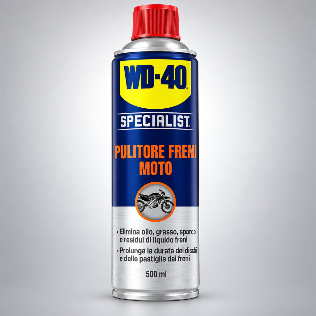WD40 Specialist Motorbike Brake Cleaner Καθαριστικό Φρένων Μοτοσυκλέτας 500ml