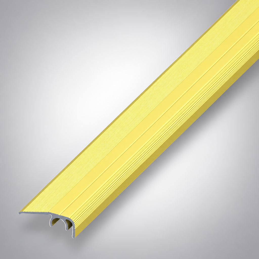 Προφίλ Τελείωμα Δαπέδου Αλουμινίου Clipstech 32mm x 12.5mm ΧΡΥΣΟ ΜΑΤ