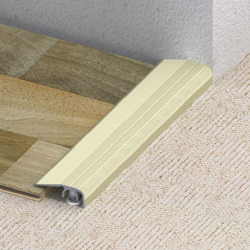 Προφίλ Τελείωμα Δαπέδου Αλουμινίου Clipstech 32mm x 12.5mm ΧΡΥΣΟ ΜΑΤ