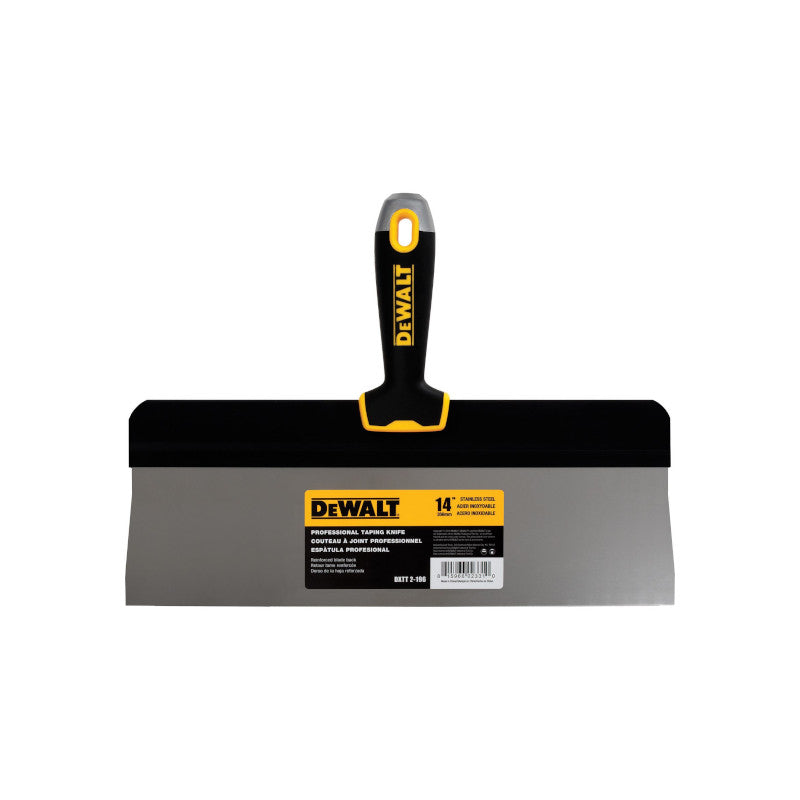DeWalt DXTT-2-196 Stainless Steel Ανοξείδωτη Σπάτουλα Mε Μαλακή Λαβή 14" 356mm ΑΝΟΞΕΙΔΩΤΗ
