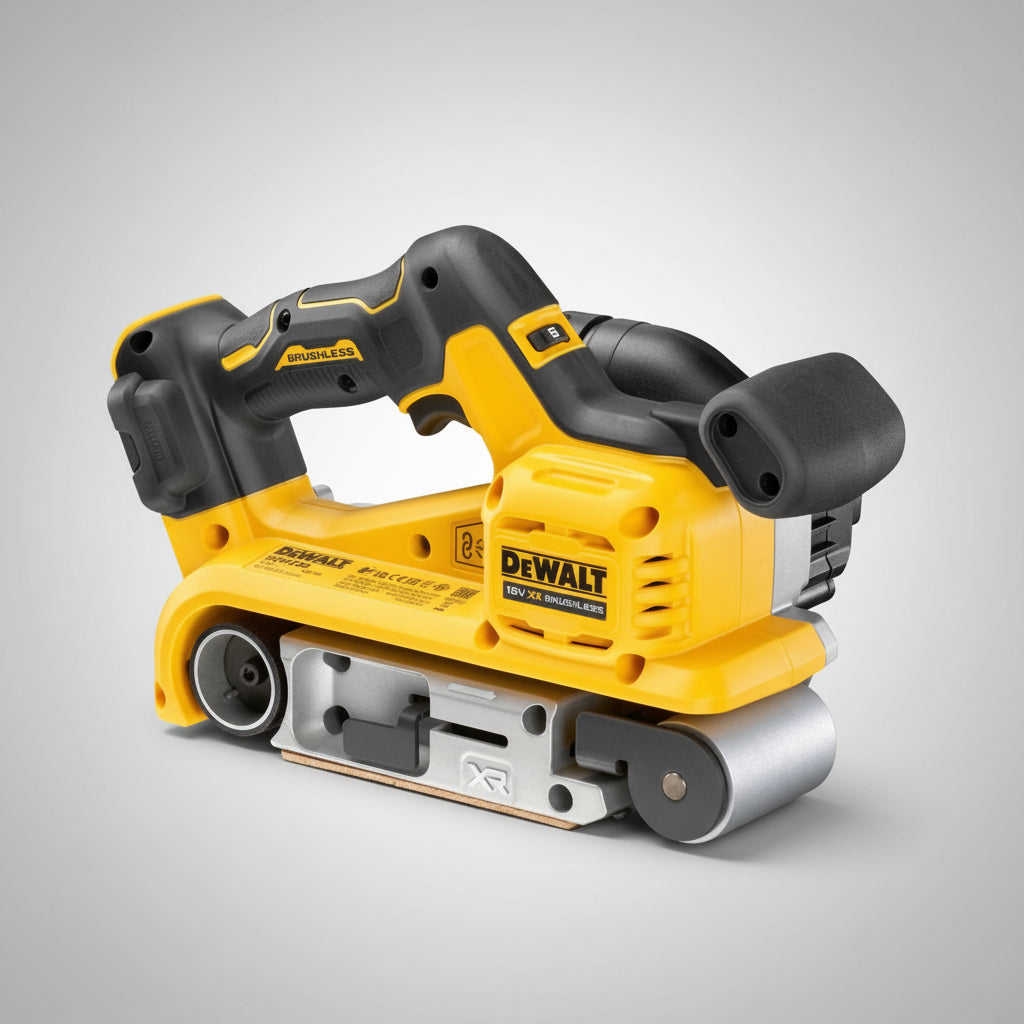 DeWalt DCW220NT-XJ Brushless Τριβείο Ταινίας (Ταινιολειαντήρας) 75x533mm 18V Li-Ion SOLO