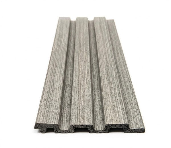 3D PS Panel Με Πηχάκια Piano 02 GREY 122x12mm 2.9mtr