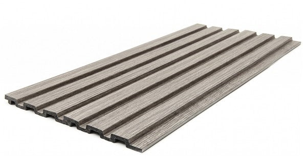 3D PS Panel Με Πηχάκια Piano 02 GREY 122x12mm 2.9mtr
