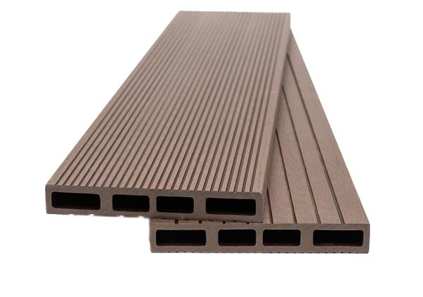 WPC Περίφραξης Διπλής Όψης 110 Dark Brown 20mm x 140mm x 3600mm