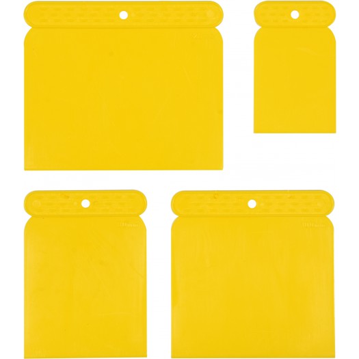 Vorel 05950 Ντουκοσπάτουλες Πλαστικές Σετ 4 Τεμ