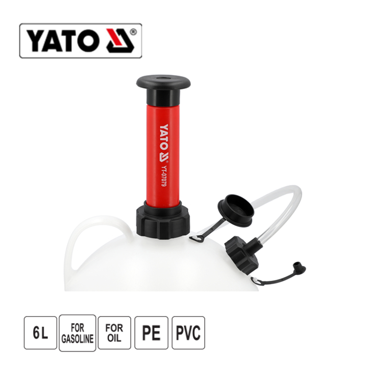 Yato YT-07079 Αντλία (Τρόμπα) Λαδιού-Βενζίνης Χειρός 6Ltr
