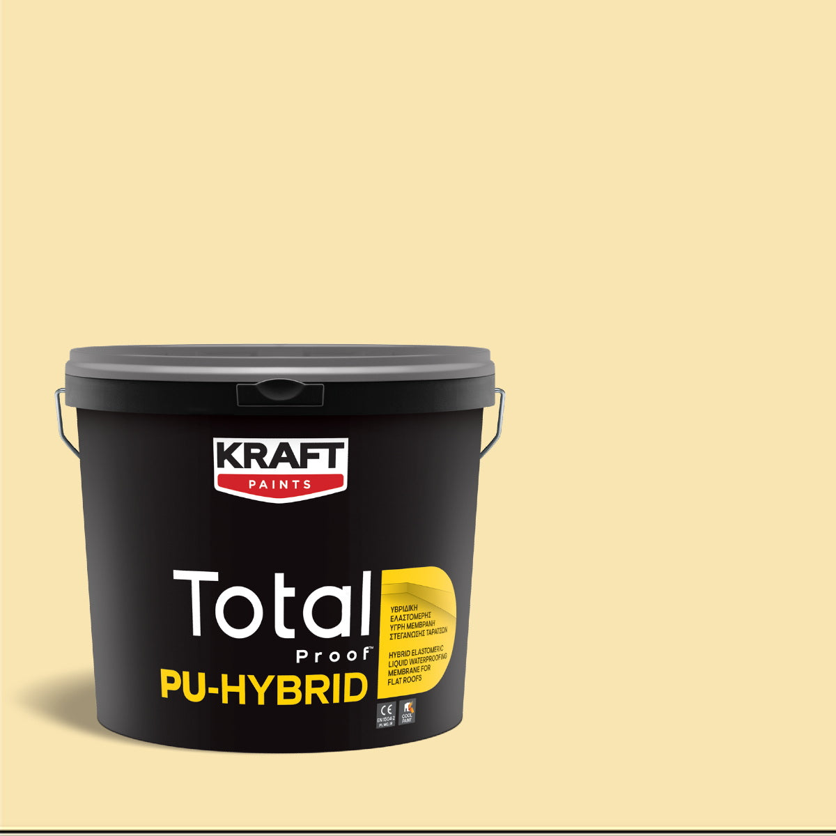 Kraft Total Proof PU Hybrid Υβριδικό Ελαστομερές Μονωτικών Ταρατσών Νέας Γενιάς 101 Roman White