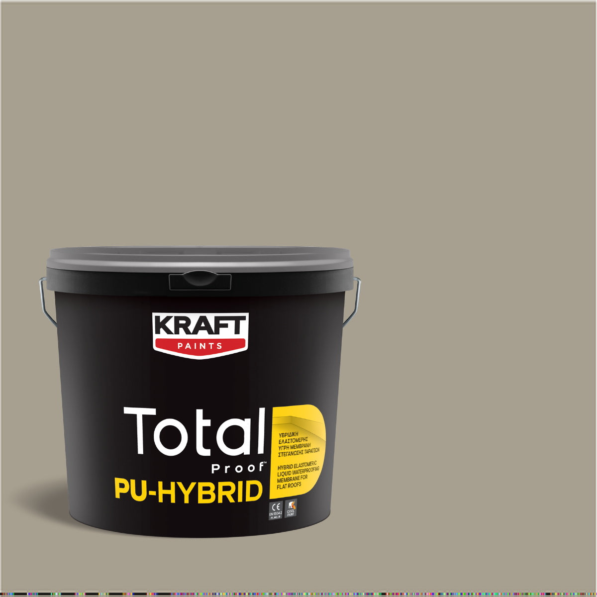 Kraft Total Proof PU Hybrid Υβριδικό Ελαστομερές Μονωτικών Ταρατσών Νέας Γενιάς 102 Beige