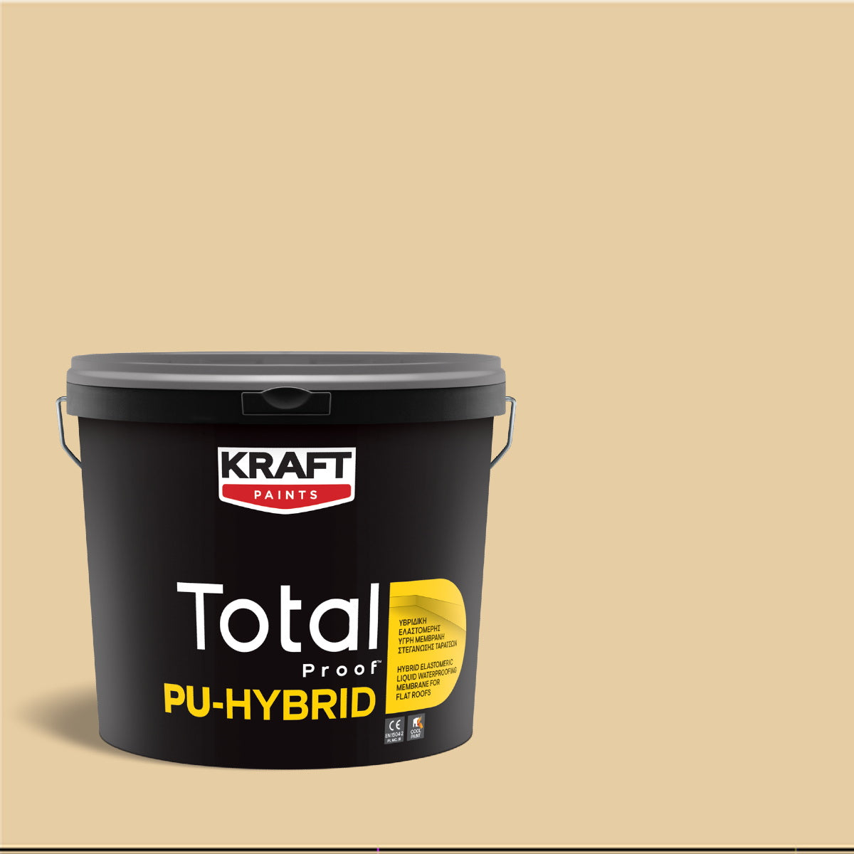 Kraft Total Proof PU Hybrid Υβριδικό Ελαστομερές Μονωτικών Ταρατσών Νέας Γενιάς 103 Ochre