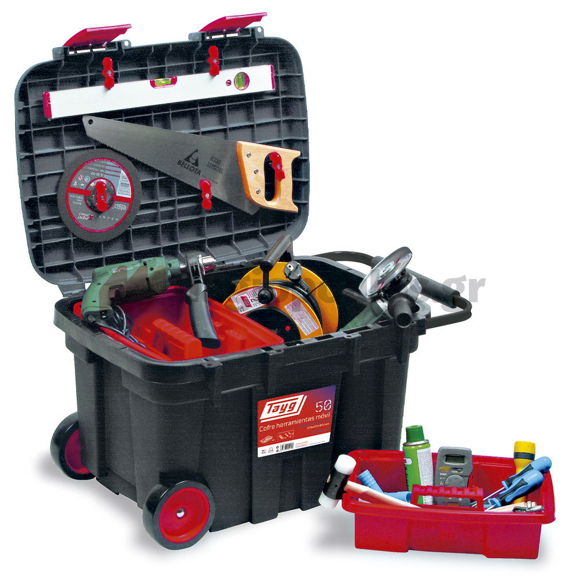 Tayg 150005 Ν.50 Εργαλειοφόρος Τροχήλατος Με Ταμπακιέρες 78Lt