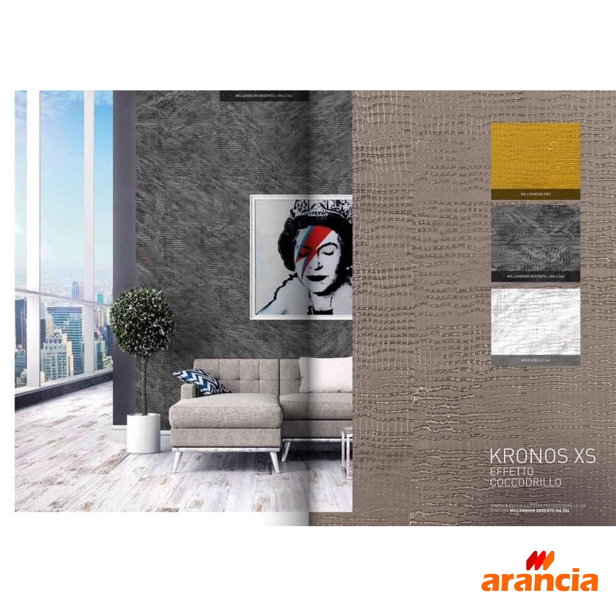 Giolli 236 Kronos XS Ανάγλυφο Διακοσμητικό Επίχρισμα Τοίχου