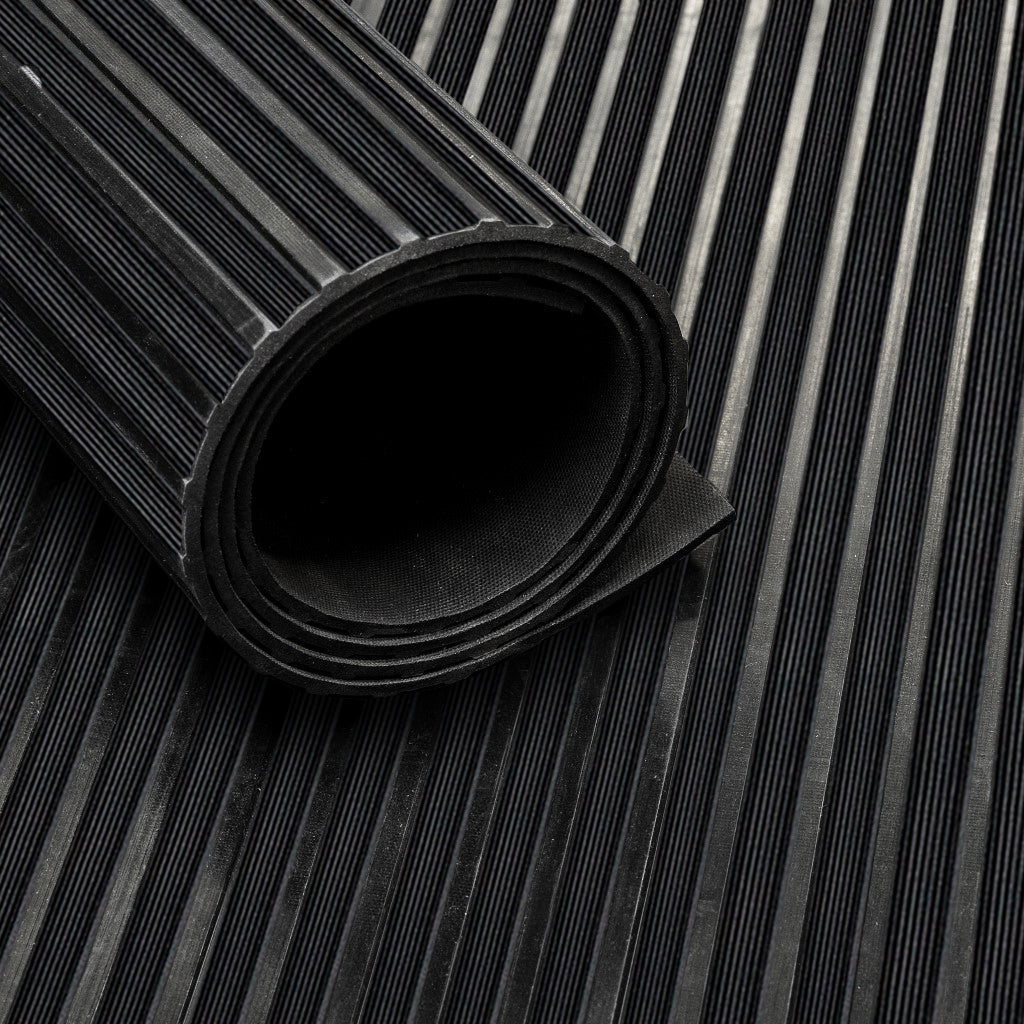 Δάπεδο Καουτσούκ 9006 Amerixan RM Ρίγα Χονδρή 3mm 1m