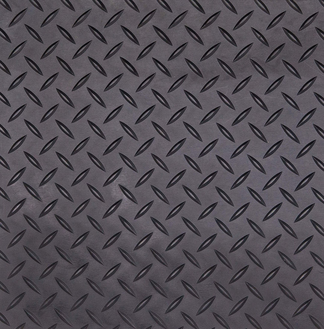 Δάπεδο Καουτσούκ 9001 Diamond Κριθαράκι 3mm 1.2m (RM9001BLACK12)