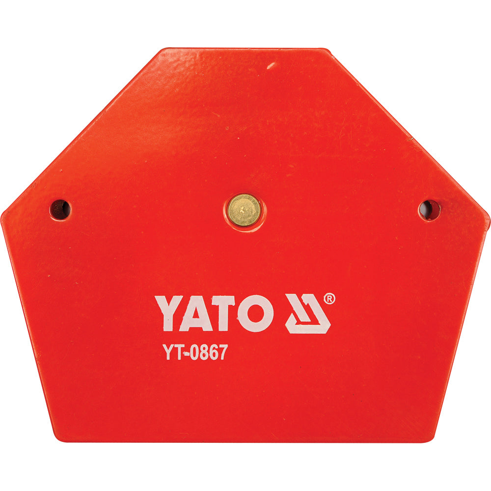 Yato YT-0867 Γωνιά Μαγνήτης Στήριξης Υλικών Για Ηλεκτροσυγκολλήσεις 34kg (111x136x24mm)