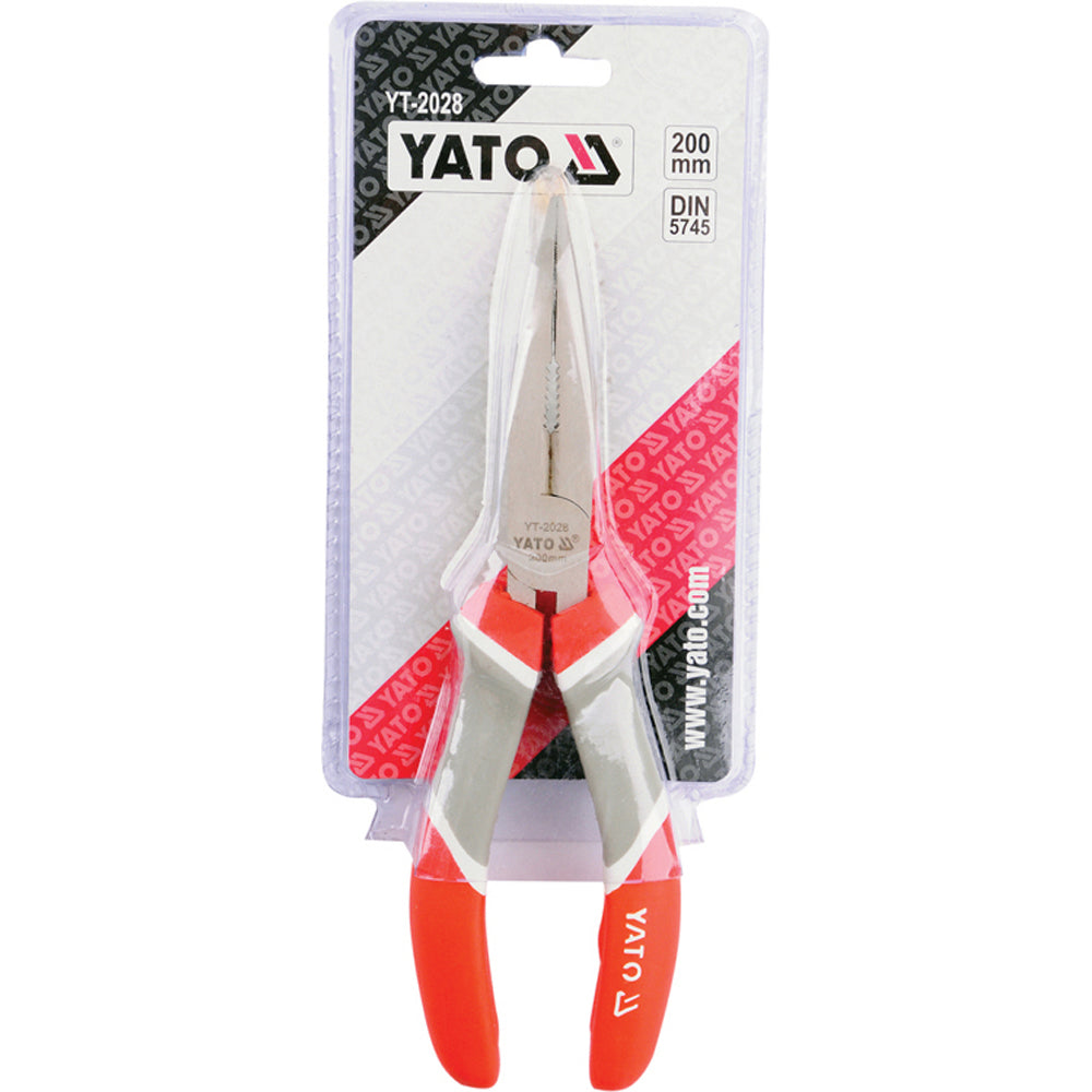 Yato YT-2026 Μυτοτσίμπιδο Κυρτό (Στραβοτσίμπιδο) 160mm