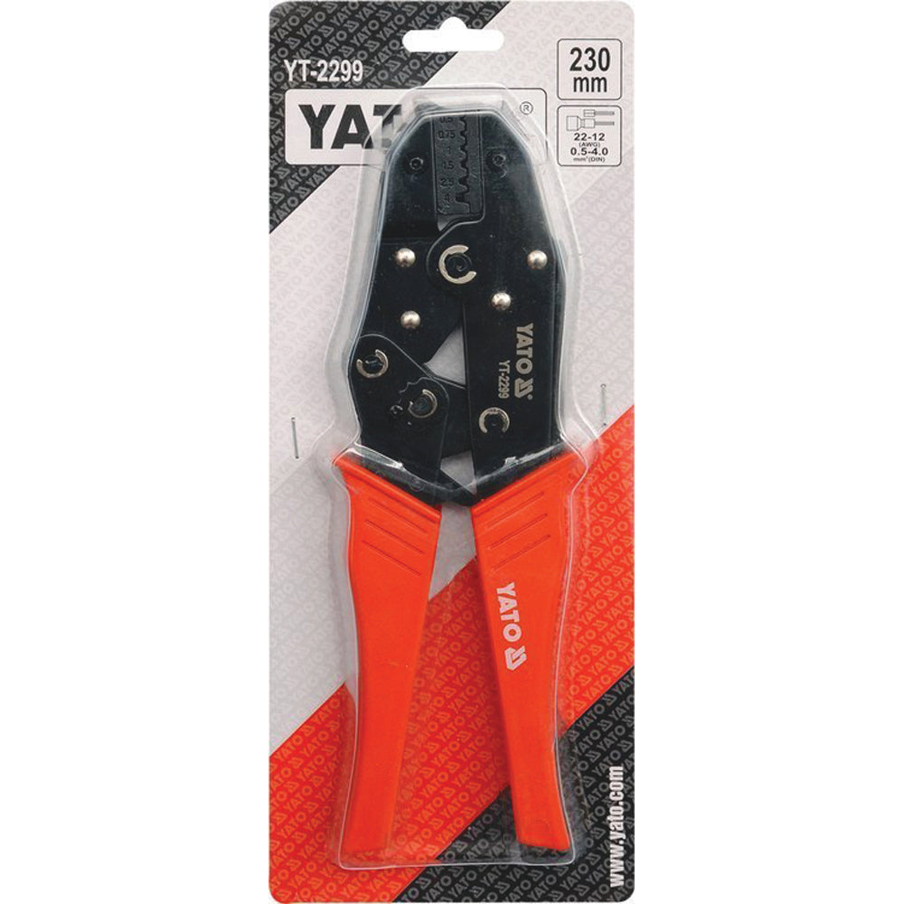Yato YT-2299 Πένσα Ακροδεκτών με Υπομόχλιο 0,5-4