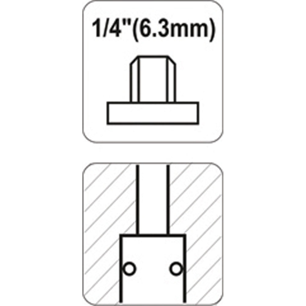 Yato YT-2390 Ταχυσύνδεσμοι Αέρος Θηλυκοί Με Βιδωτά Αρσενικά 1/4"