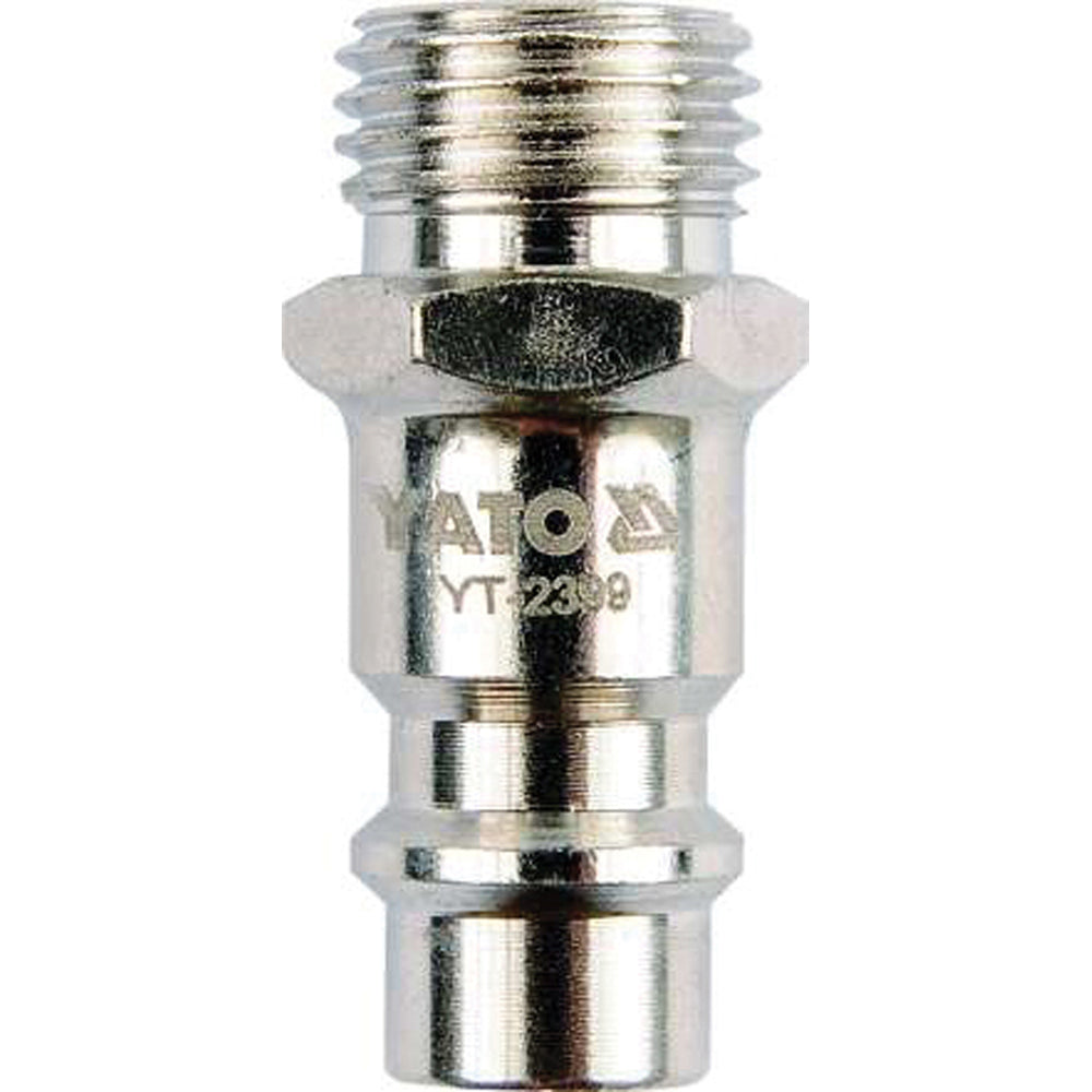 Yato YT-2399 Ταχυσύνδεσμος Αέρος Αρσενικός Με Αρσενικό Βιδωτό 1/4"