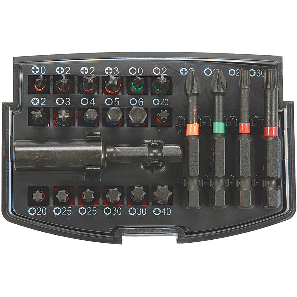 Yato YT-04621 Συλλογή Επαγγελματικές Μύτες 1/4" Σετ 23 Τεμ