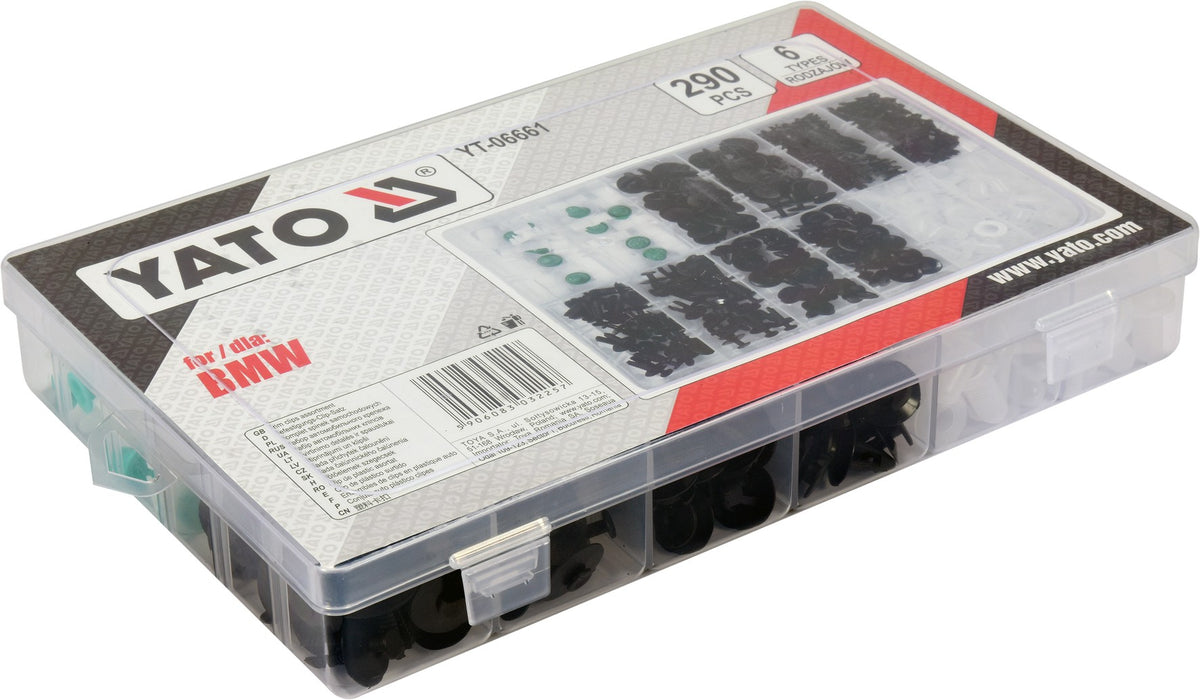 Yato YT-06661 Κλιπς Αυτοκινήτου BMW Σετ 290 Τεμ