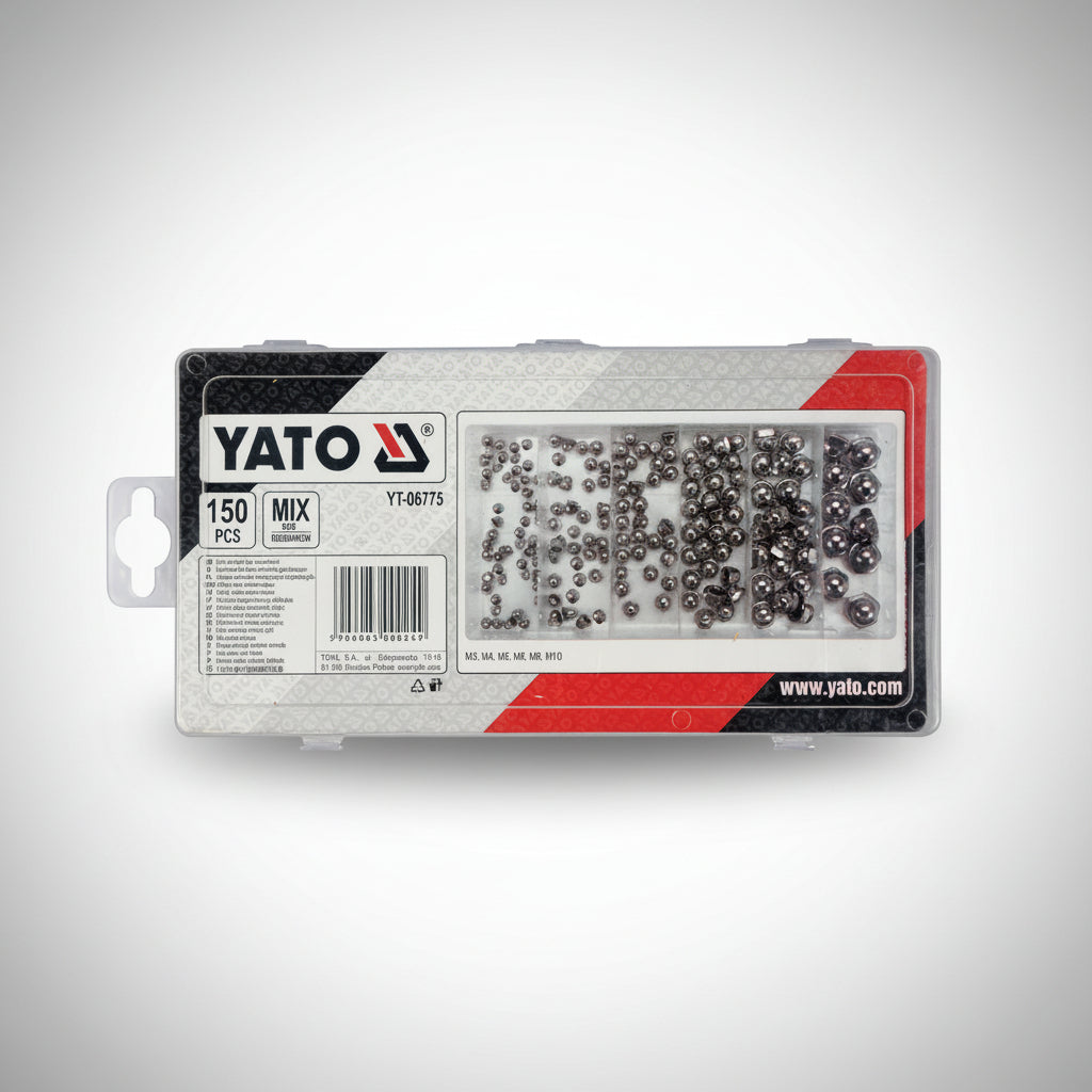 Yato YT-06775 Παξιμάδια Τυφλά Σετ 150 Τμχ.