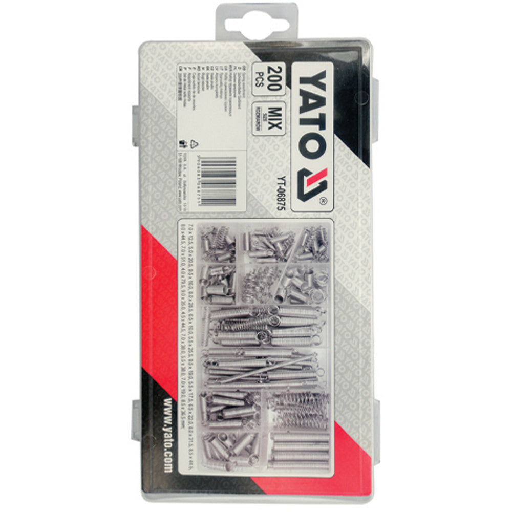 Yato YT-06875 Ελατήρια Σετ 200 Τεμάχια