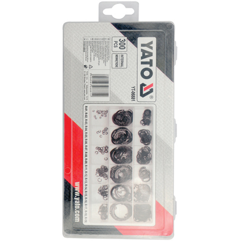 Yato YT-06881 Ασφάλειες Συγκράτησης Εσωτερικές Σετ 300 Τεμ