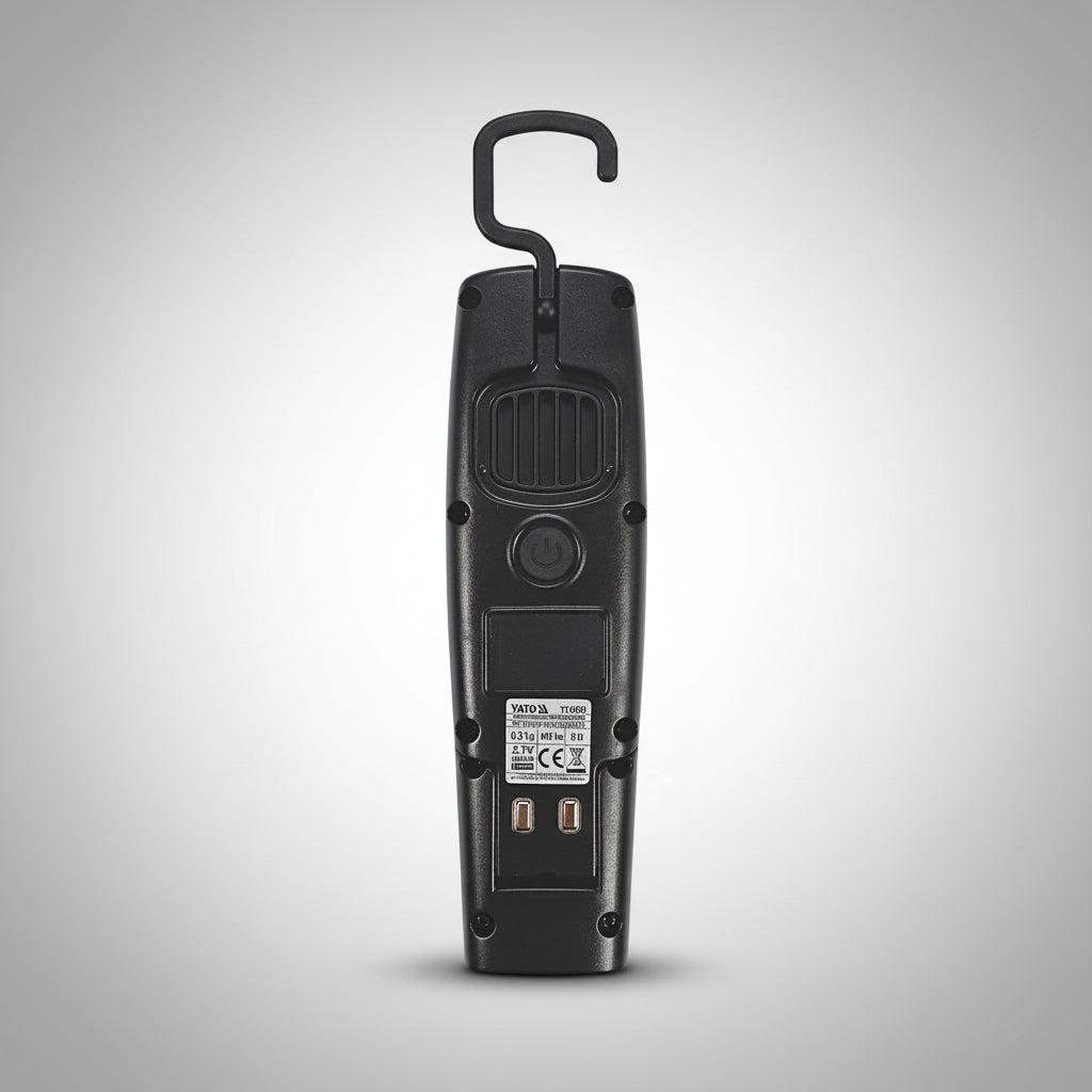 Yato YT-08509 Φακός Χειρός Επιθεώρησης & Εργασίας Επαναφορτιζόμενος LED 5W 400 Lumens