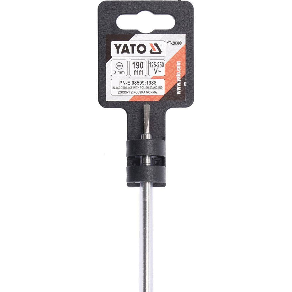 Yato YT-28300 Δοκιμαστικό Κατσαβίδι 3.0mm x 190mm