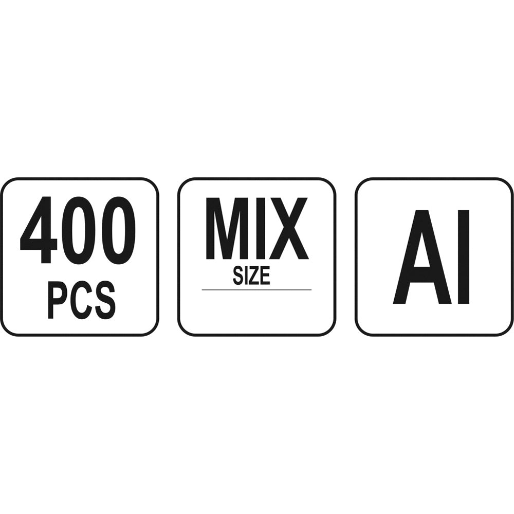 YATO - ΠΡΙΤΣΙΝΙΑ ΣΕΤ 400ΤΕΜ YT-36420